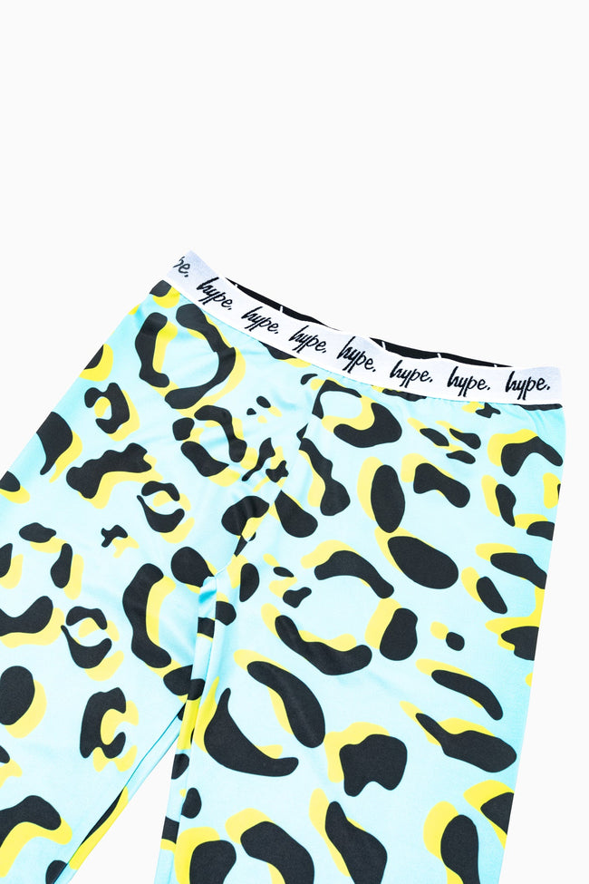 HYPE LEOPARD ANIMAL GIRLS LEGGINGS