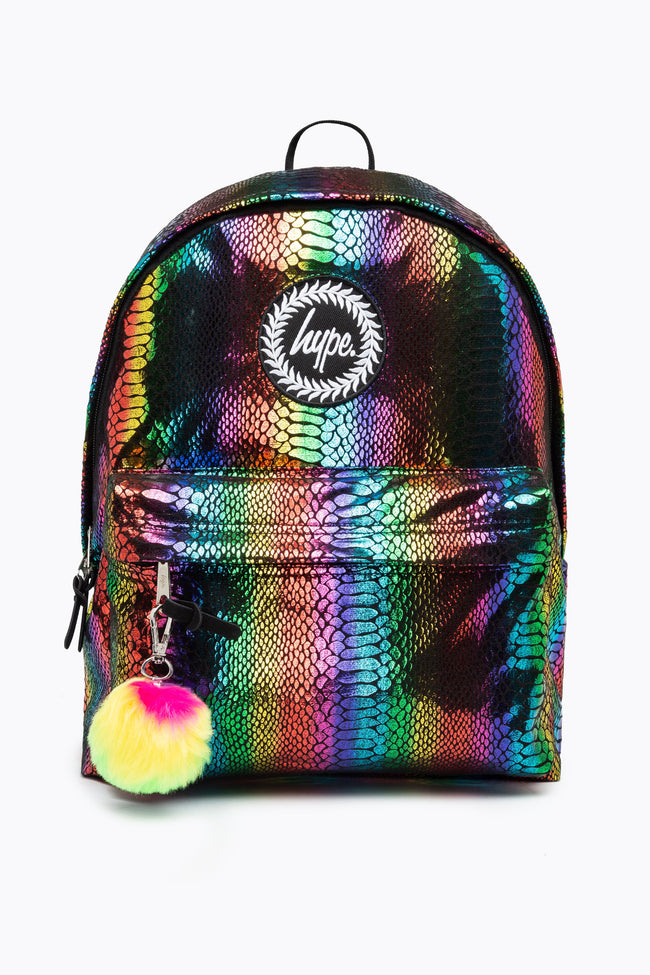 HYPE RAINBOW SNAKE BACKPACK