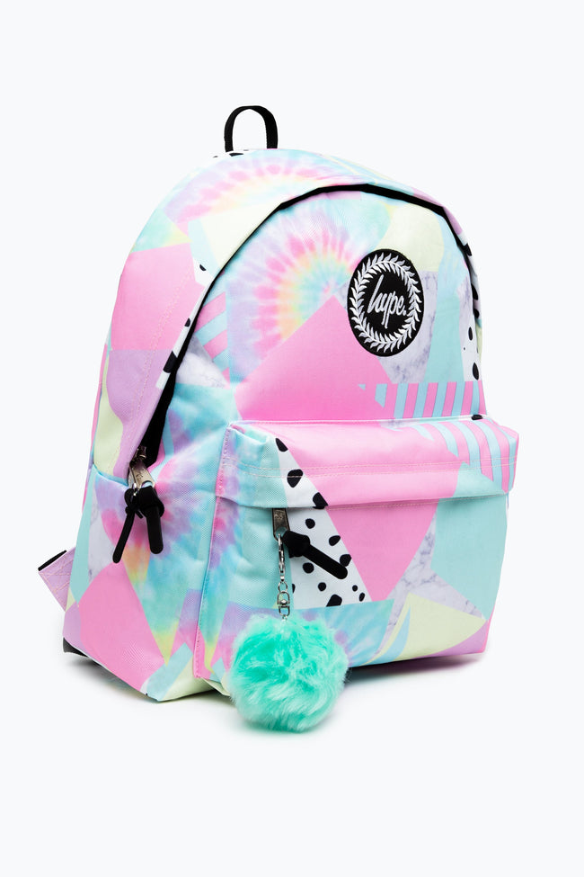 HYPE PASTEL COLLAGE BACKPACK