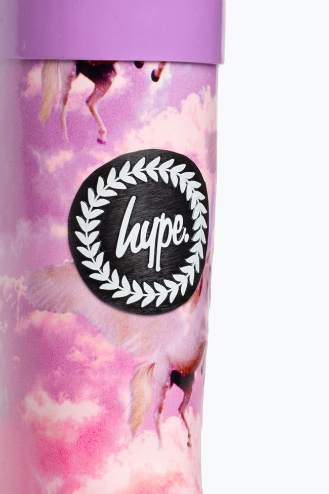 Hype Pink Unicorn Kids Wellies