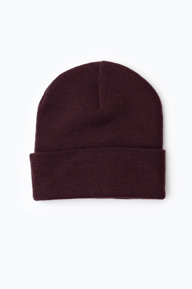 HYPE PLUM SCRIPT BEANIE