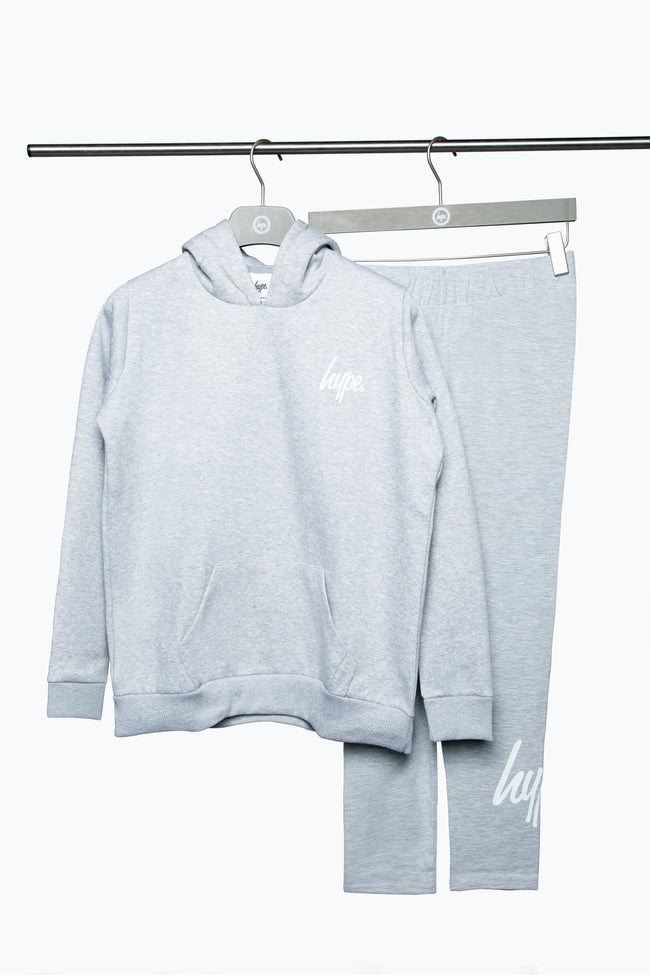 Hype Grey Kids Hoodie & Leggings Set