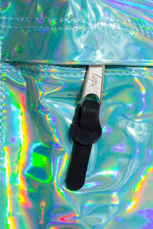 Hype Mint Holographic Backpack