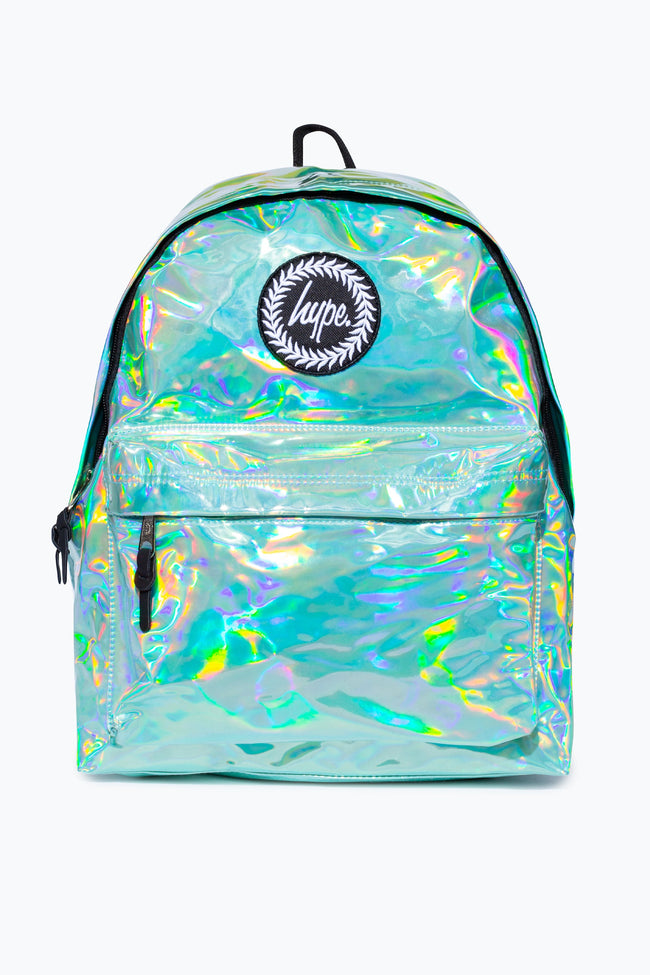 HYPE MINT HOLOGRAPHIC BACKPACK