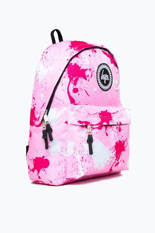 Hype Pink Splatter Backpack