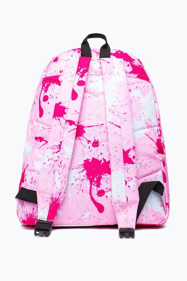 Hype Pink Splatter Backpack