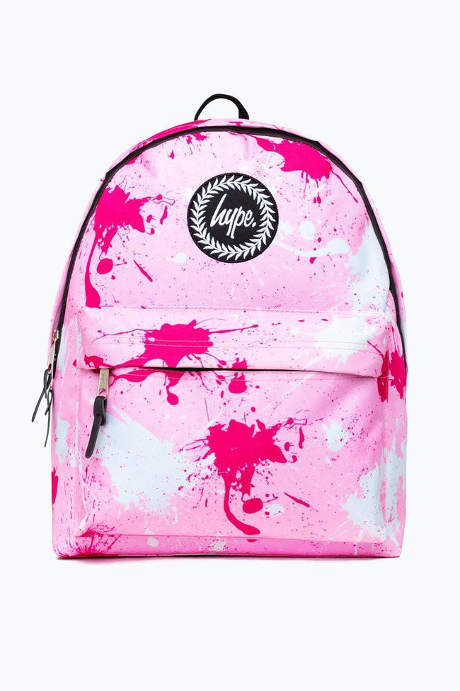 HYPE PINK SPLATTER BACKPACK