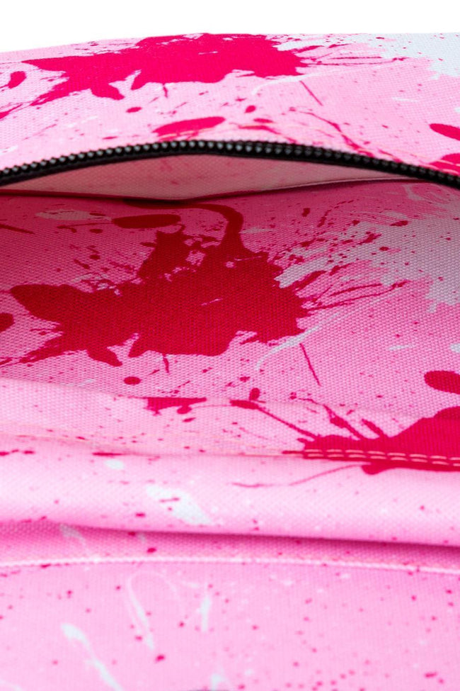 Hype Pink Splatter Backpack