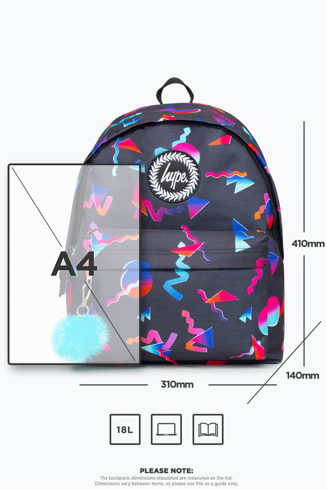 Hype Neon Shapes Backpack