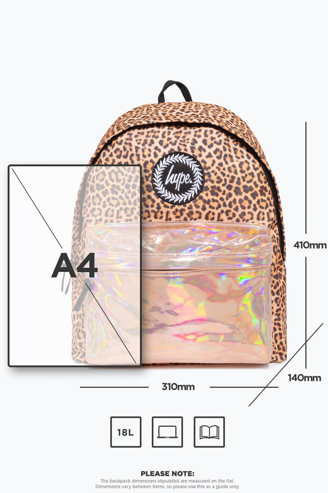 HYPE LEOPARD POCKET BACKPACK