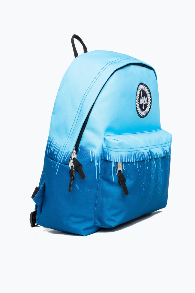 HYPE BLUE SPLATTER DRIPS BACKPACK