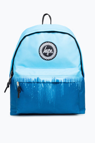 HYPE BLUE SPLATTER DRIPS BACKPACK