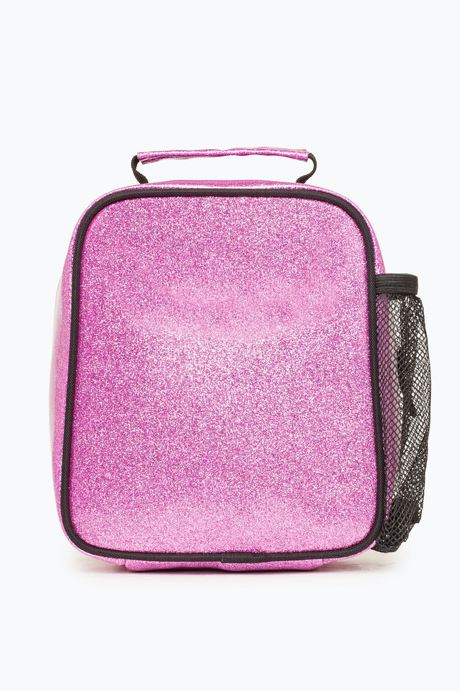 Hype Pink Glitter Lunch Box