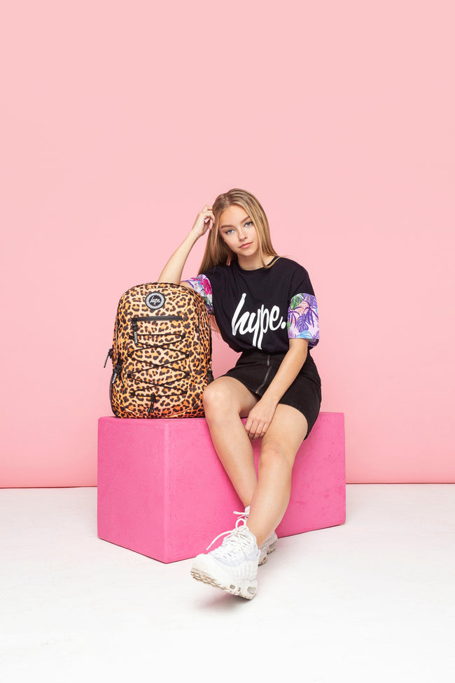 HYPE LEOPARD MAXI BACKPACK