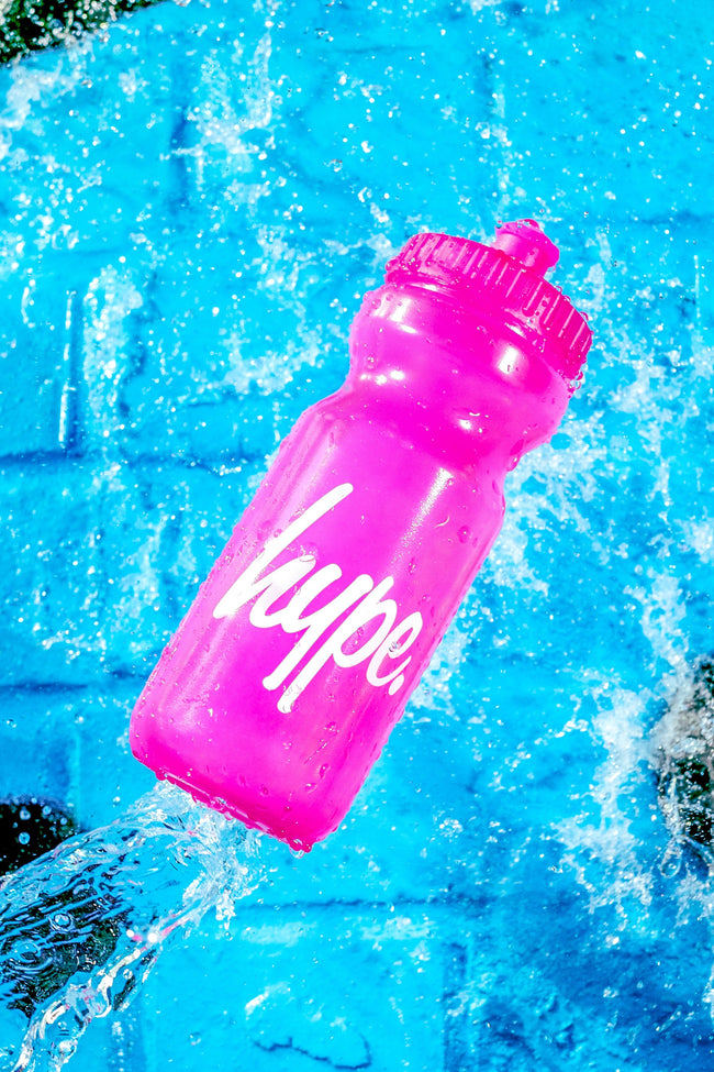 HYPE PINK SCRIPT BOTTLE - 600ml