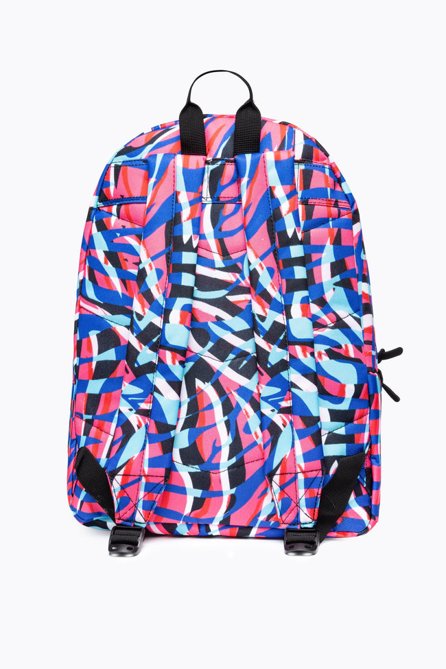 Hype Highlighter Zebra Backpack