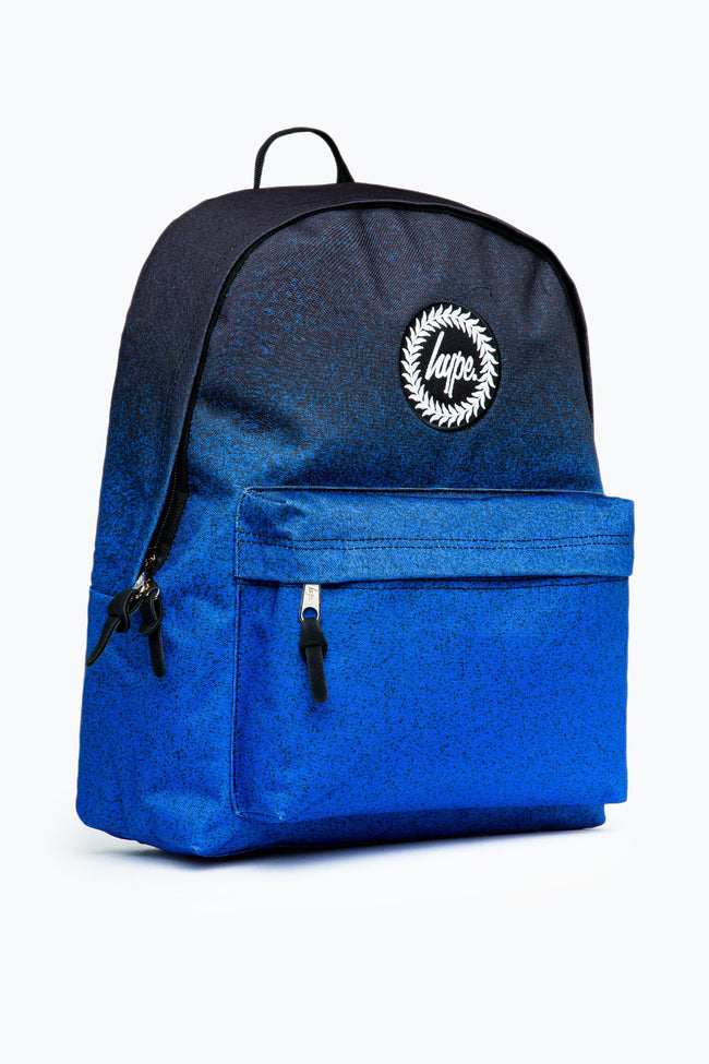 HYPE BLACK BLUE SPECKLE FADE BACKPACK