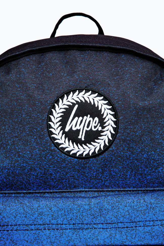 HYPE BLACK BLUE SPECKLE FADE BACKPACK