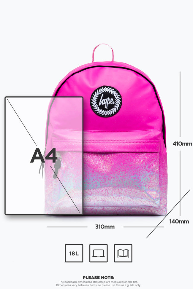 HYPE HOLO SPECKLE FADE BACKPACK