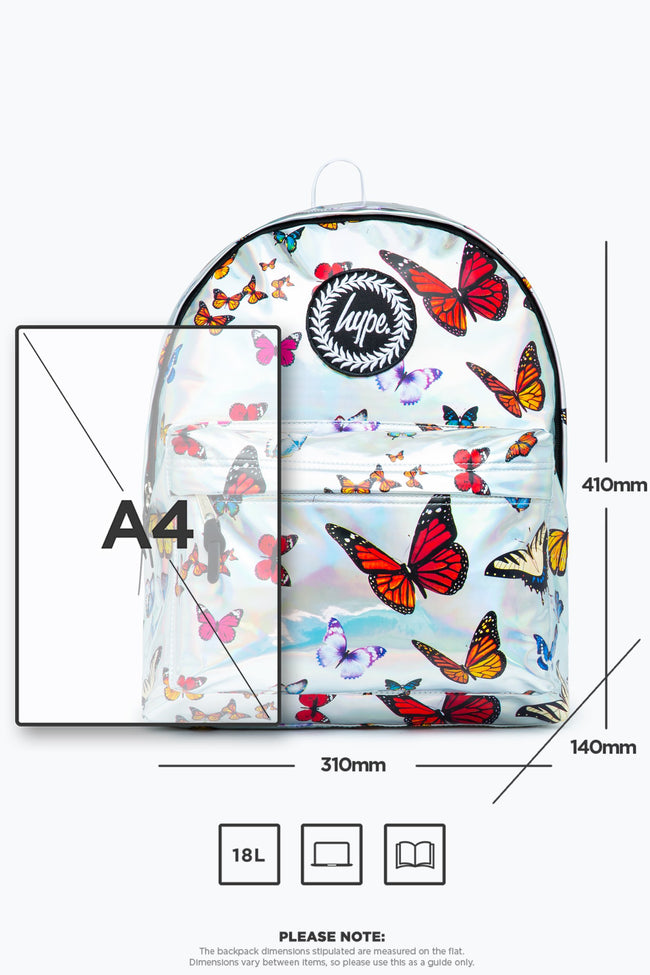 HYPE HOLO BUTTERFLY BACKPACK