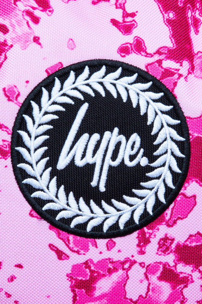 HYPE PINK SWIRL TIE DYE BACKPACK