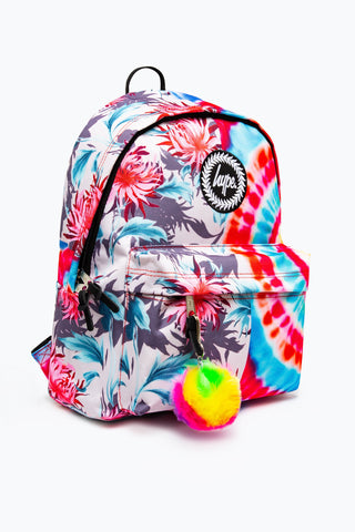 HYPE FLORAL TIE DYE BACKPACK