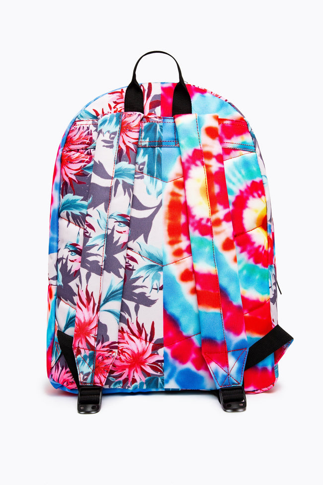 HYPE FLORAL TIE DYE BACKPACK