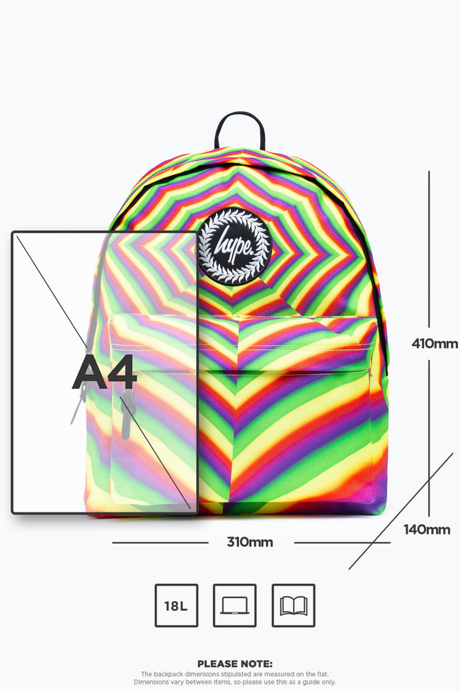 HYPE OPTIC RAINBOW BACKPACK