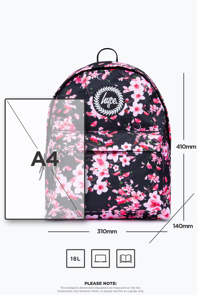 HYPE DARK FLORAL BACKPACK