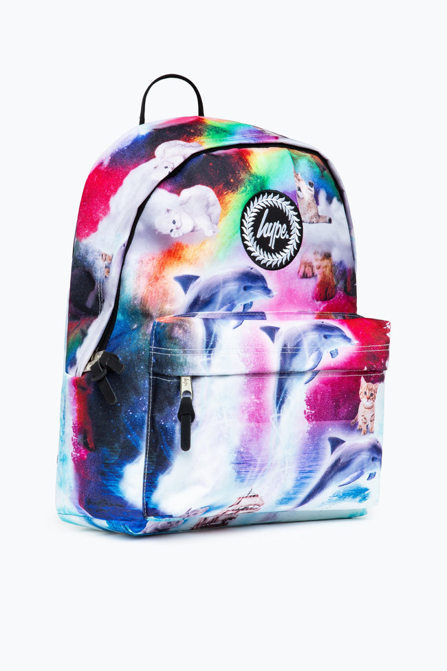 HYPE RAINBOW DOLPHIN BACKPACK