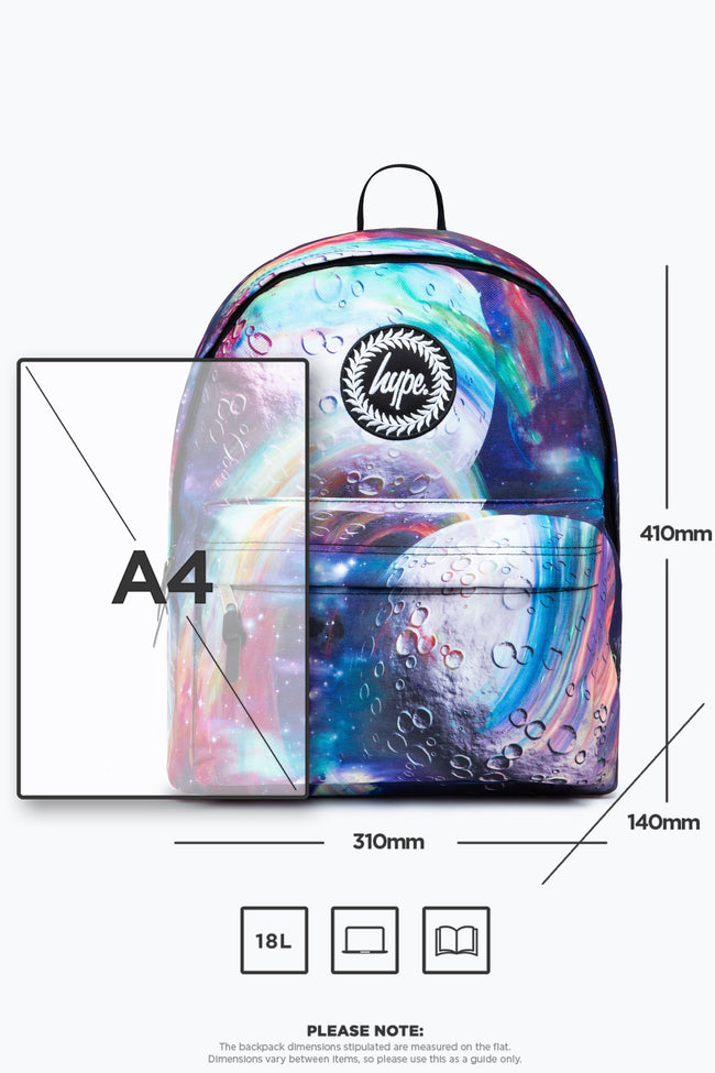 HYPE RAINBOW SPACE BACKPACK