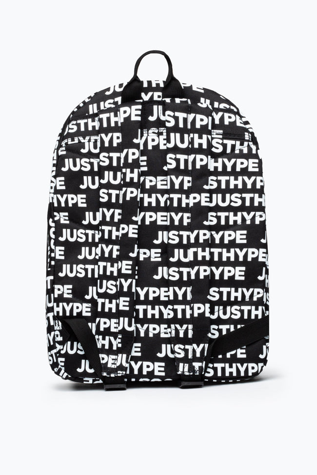 HYPE BLACK LOGO BACKPACK