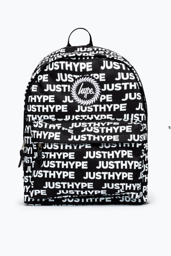 HYPE BLACK LOGO BACKPACK