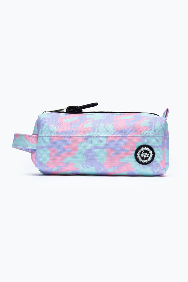 HYPE UNICORN CAMO PENCIL CASE