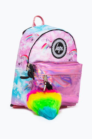 HYPE UNICORN HOLOGRAPHIC MINI BACKPACK