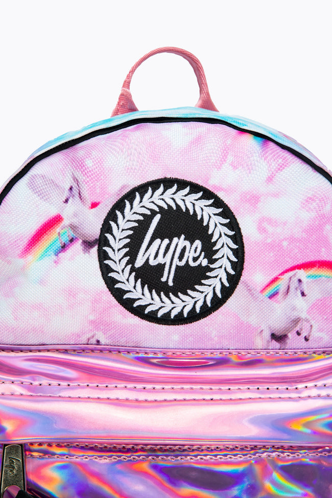 HYPE UNICORN HOLOGRAPHIC MINI BACKPACK