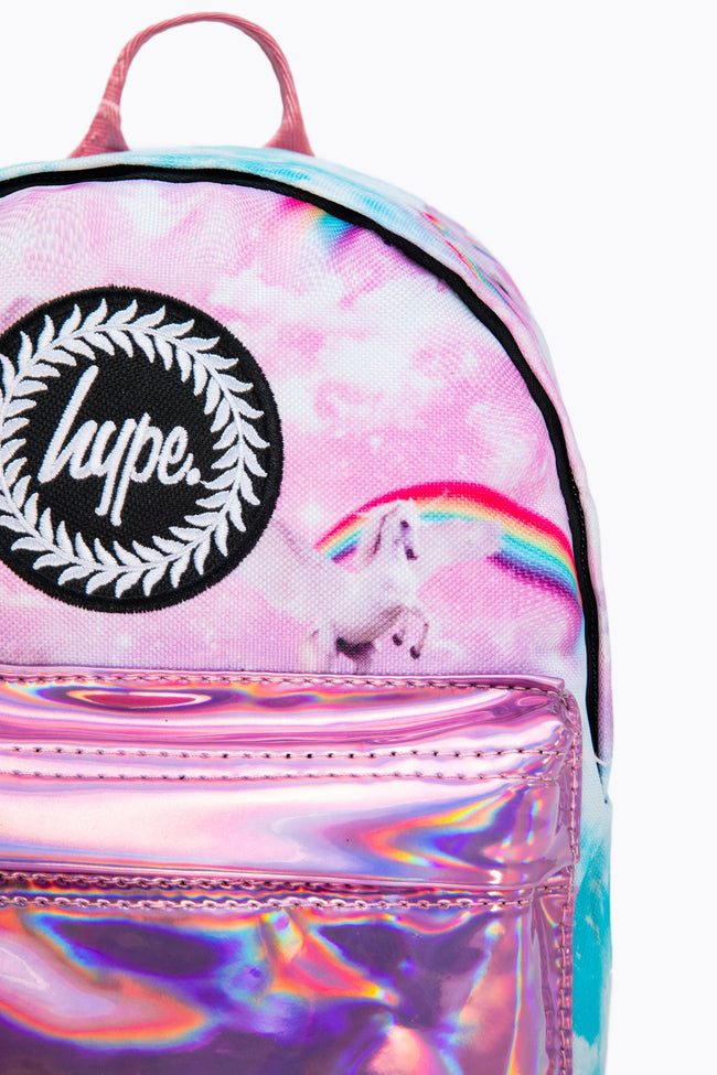 HYPE UNICORN HOLOGRAPHIC MINI BACKPACK