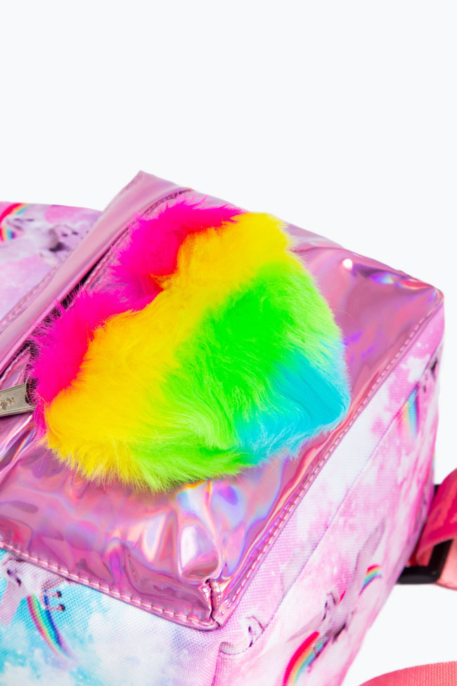 HYPE UNICORN HOLOGRAPHIC MINI BACKPACK