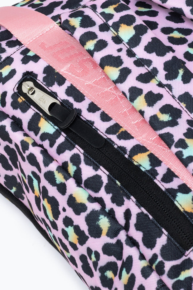 HYPE DISCO LEOPARD BOXY BACKPACK