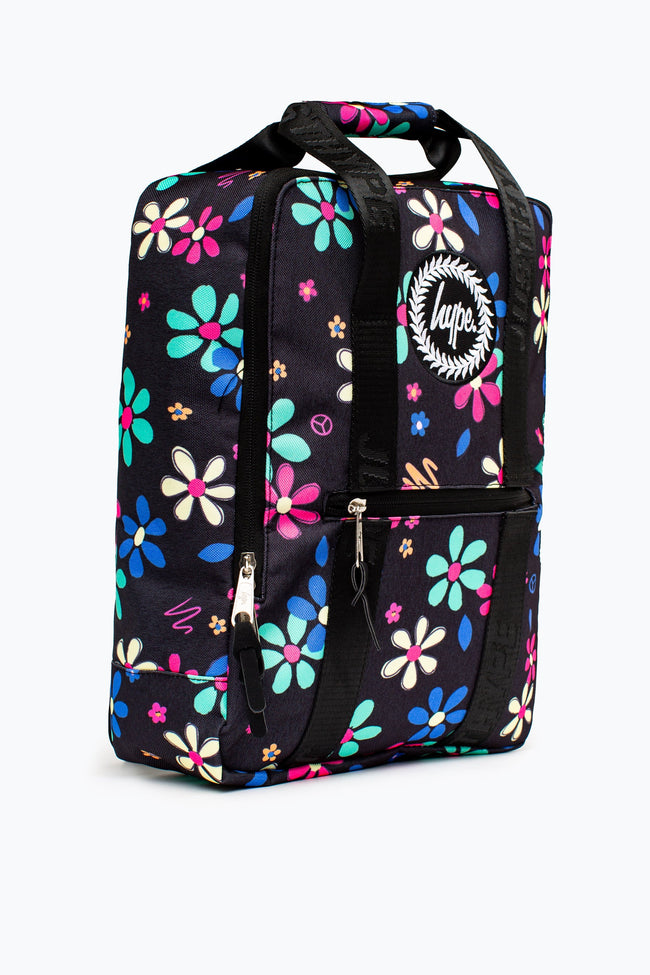 HYPE SCRIBBLE FLOWER BOXY BACKPACK