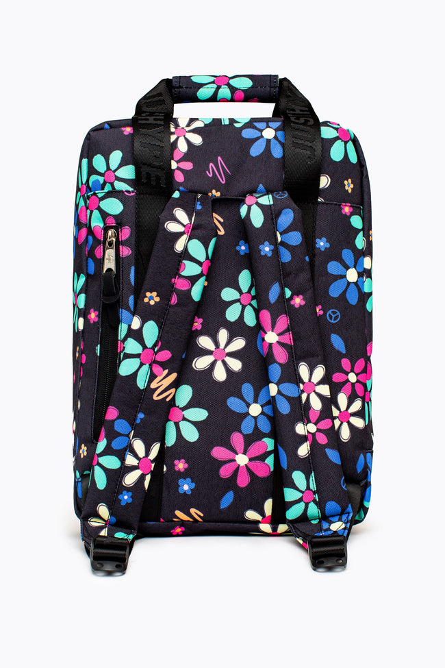 HYPE SCRIBBLE FLOWER BOXY BACKPACK