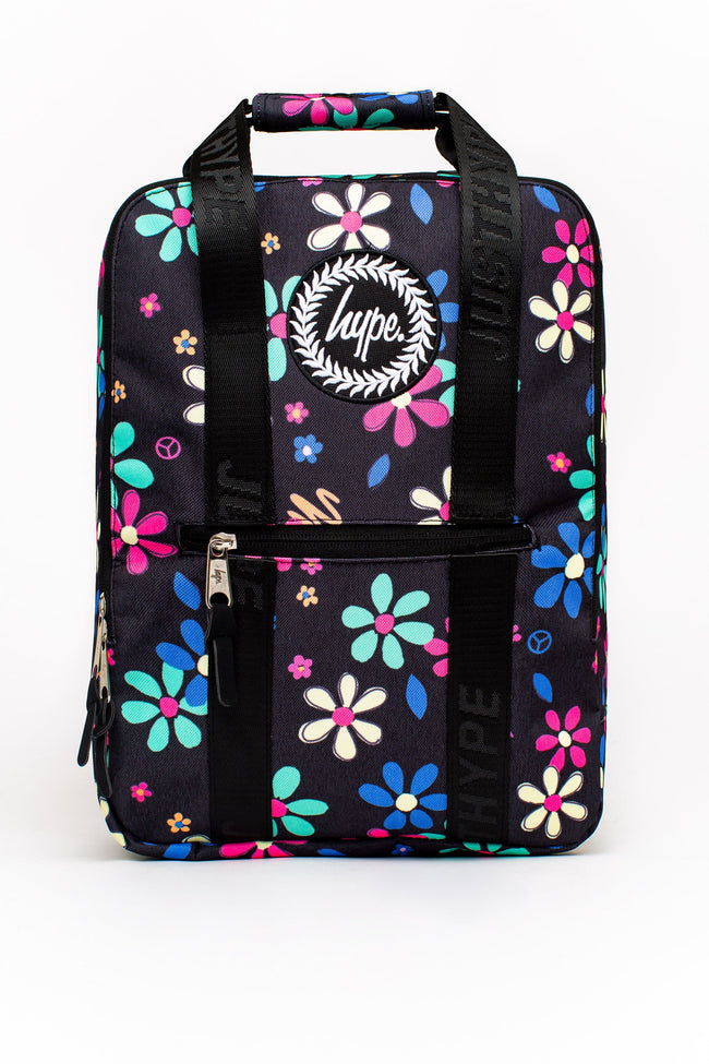 HYPE SCRIBBLE FLOWER BOXY BACKPACK