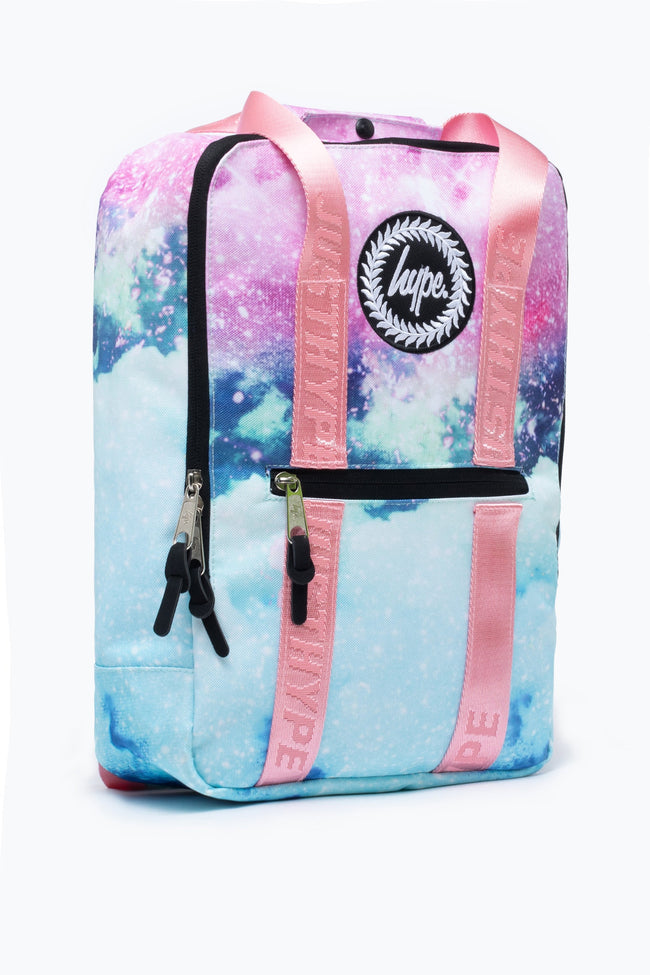 HYPE GLITTER SKIES BOXY BACKPACK