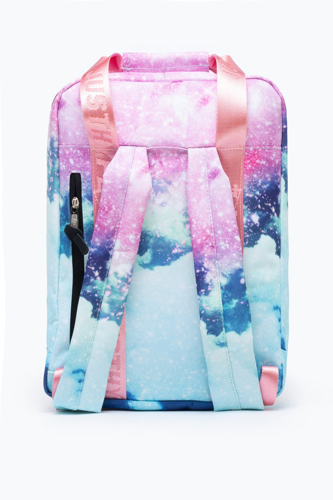 HYPE GLITTER SKIES BOXY BACKPACK