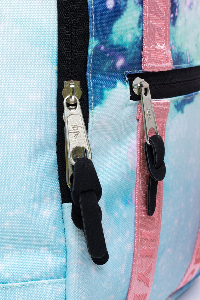 HYPE GLITTER SKIES BOXY BACKPACK