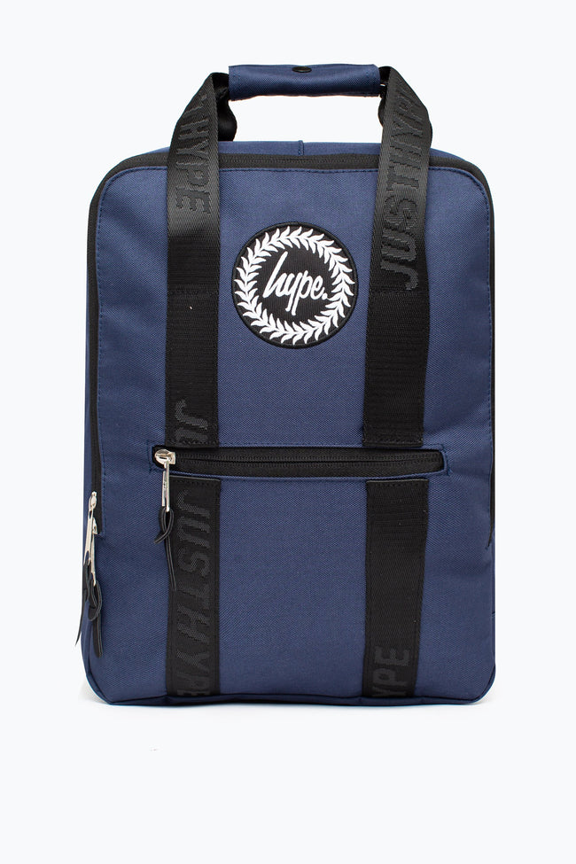 HYPE NAVY BOXY BACKPACK