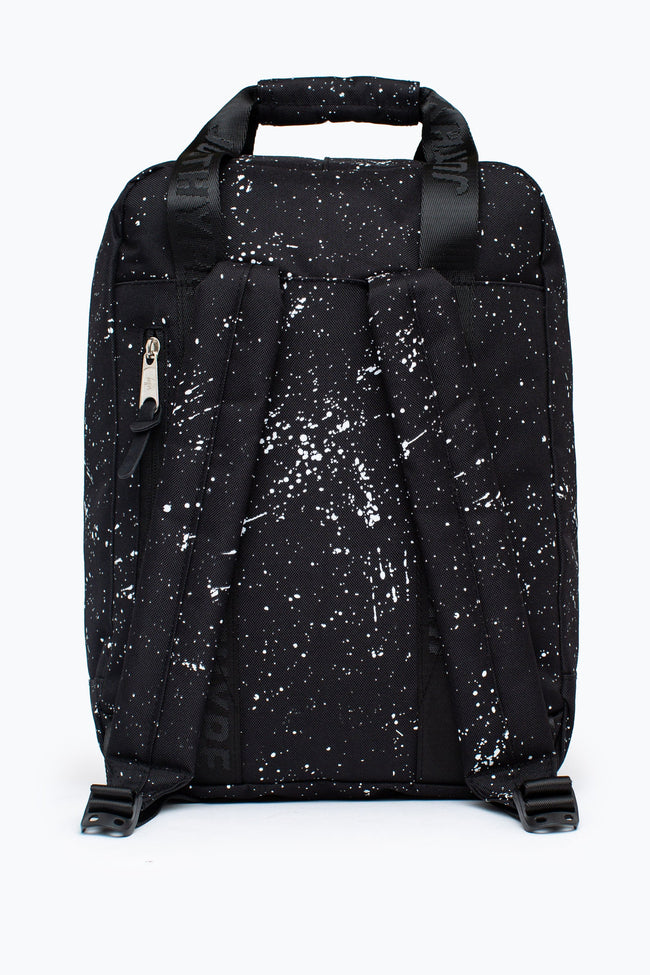 HYPE BLACK SPECKLE BOXY BACKPACK