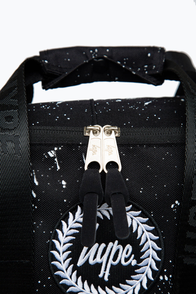 HYPE BLACK SPECKLE BOXY BACKPACK