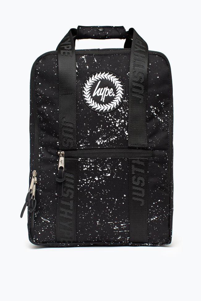 HYPE BLACK SPECKLE BOXY BACKPACK