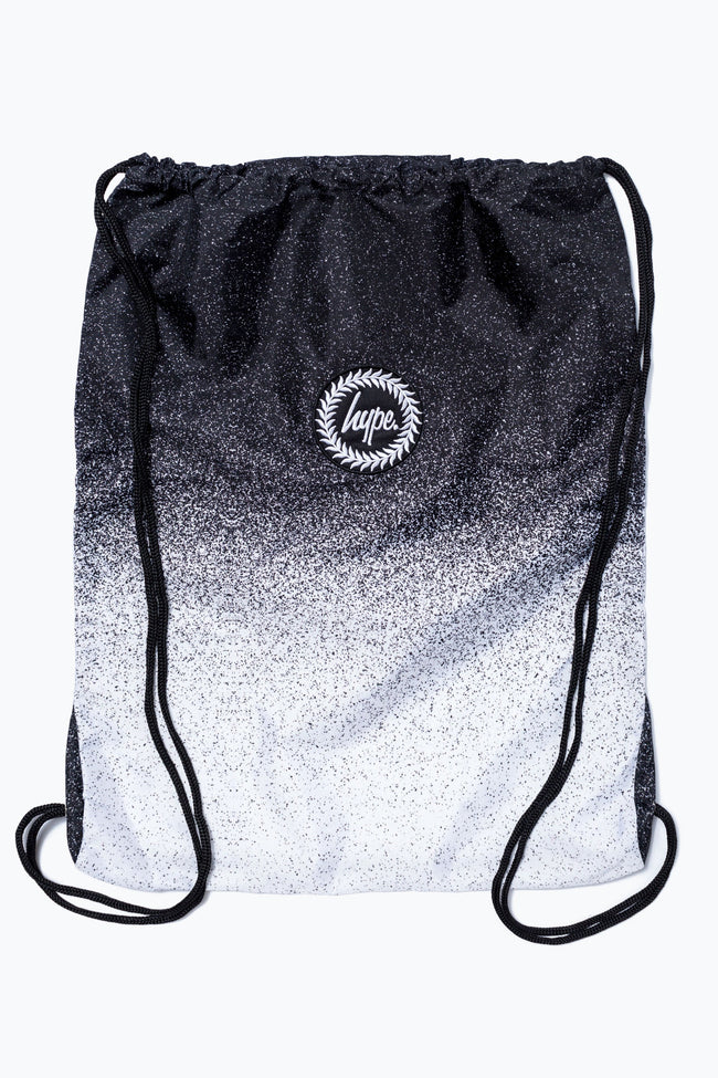 HYPE MONO SPECKLE FADE DRAWSTRING BAG